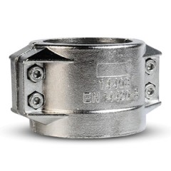 Четырехболтовые хомуты TankWagen нержавеющие Четырехболтовые хомуты TankWagen нержавеющие